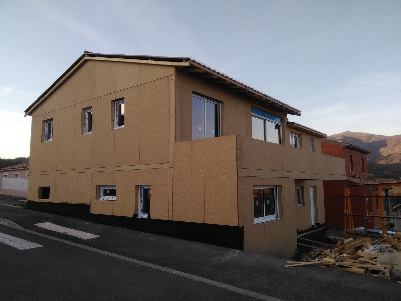 Maison à ossature bois